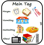 A napi programom - Mein Tagesprogramm
