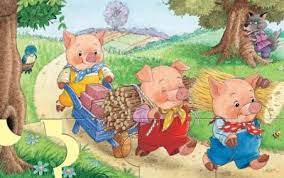 A három kismalac c. mese feldolgozása