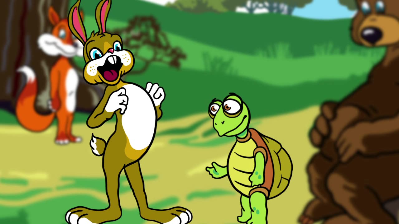 Mesék világa - A nyúl és a teknős