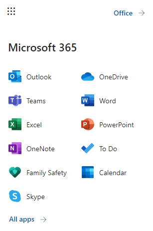 microsoft 365 apps