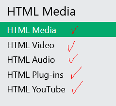 w3schools HTML media