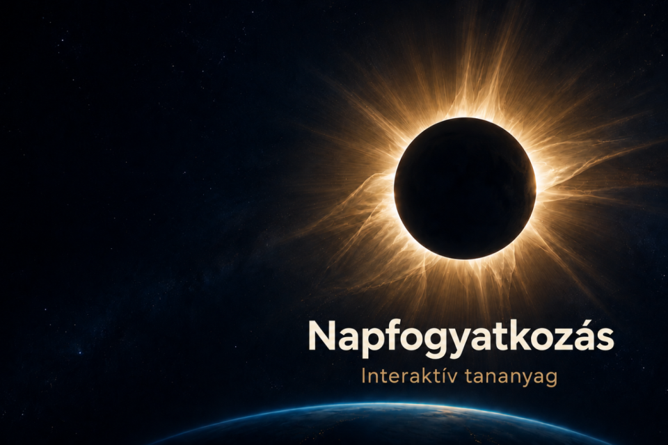 Napfogyatkozás - példa interaktív tananyag készítésére